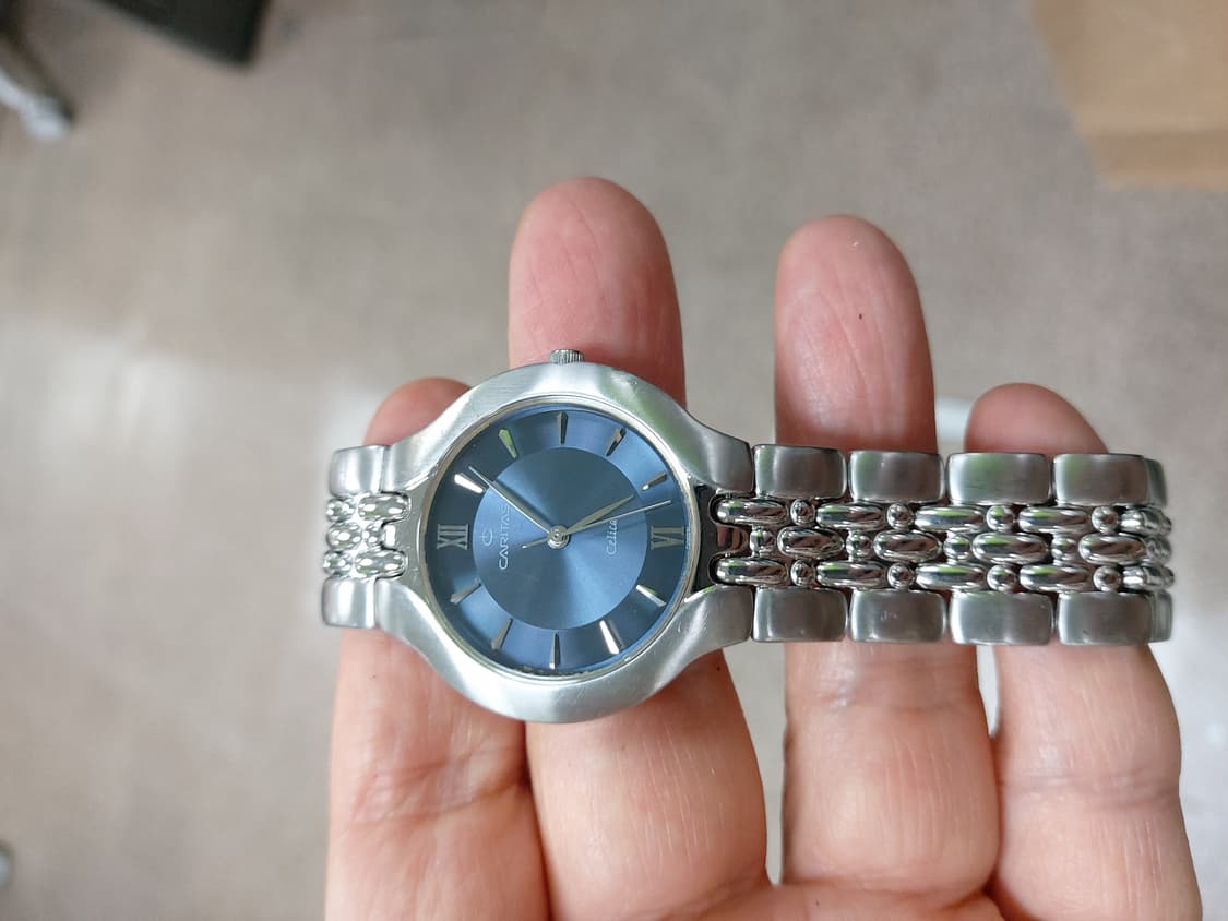 카리타스 남성 메탈 시계 상품이미지1