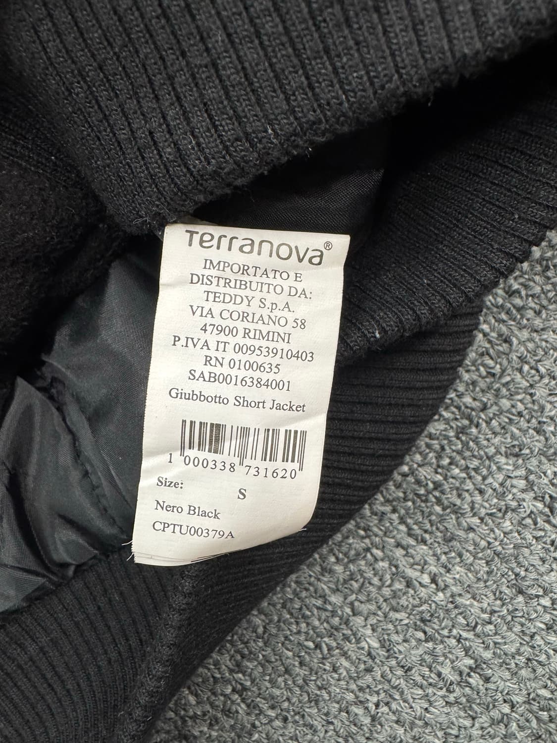 S)Trttanova 빈티지 울 봄버 숏 자켓 상품이미지4