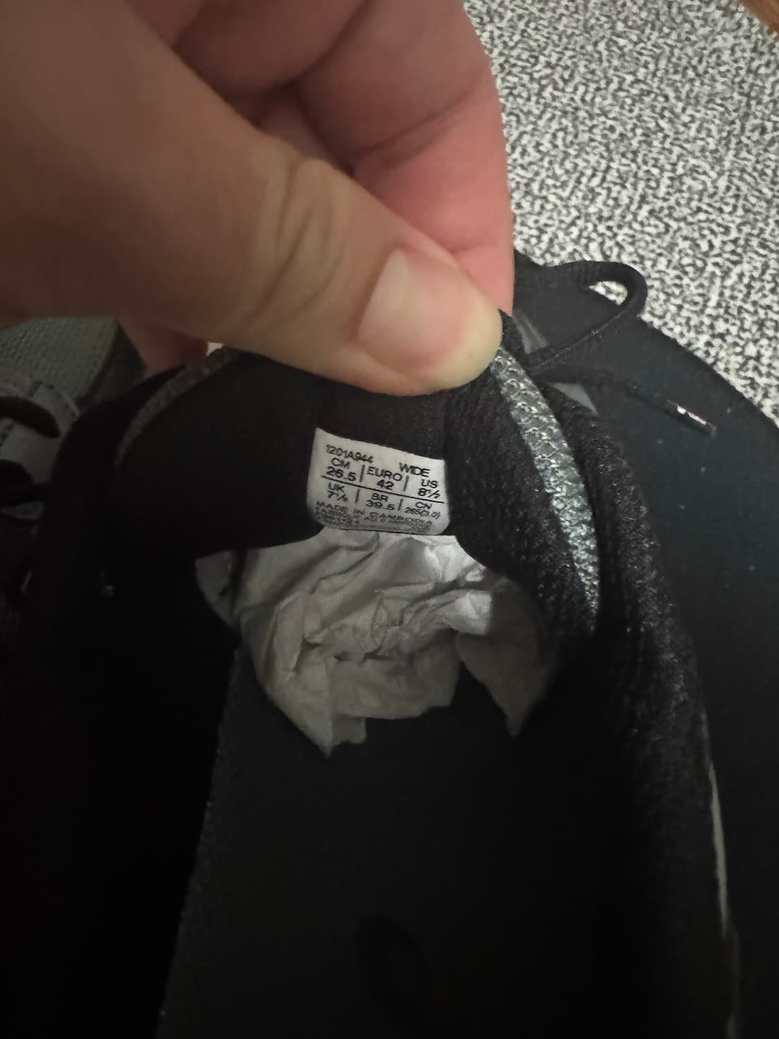 아식스 조그 100 s 스틸그레이 265 상품이미지5