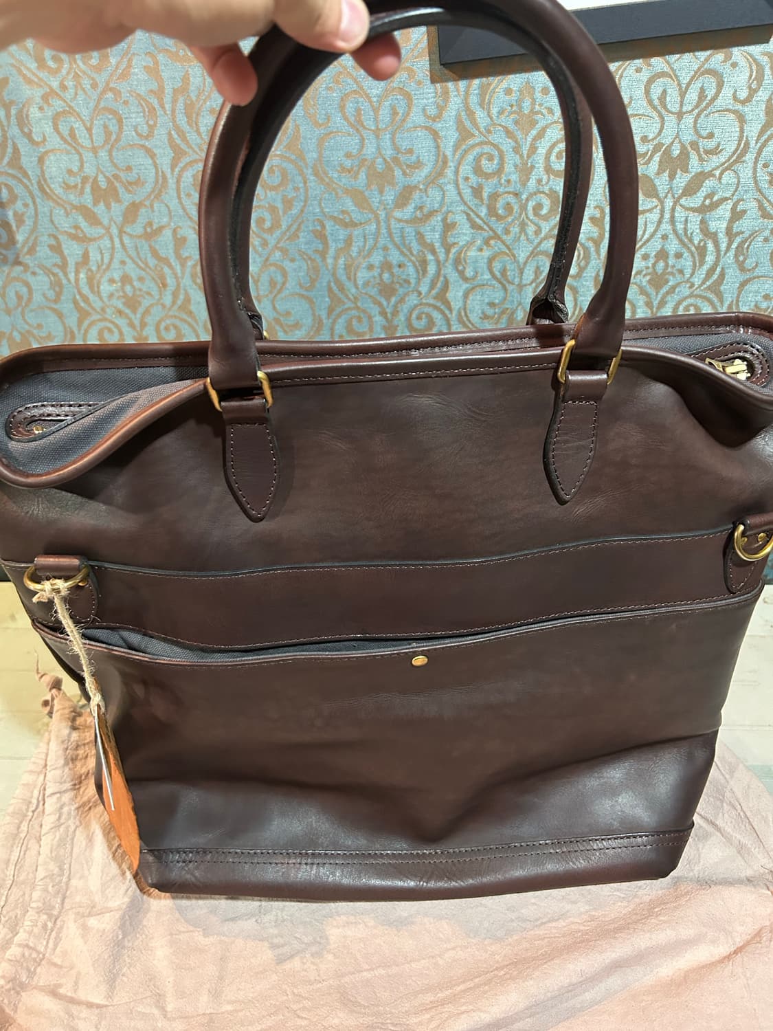 VASCO LEATHER NELSON 2 WAY BAG / COW HID 상품이미지1
