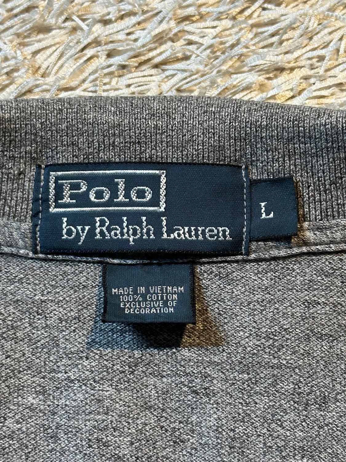 폴로 랄프로렌 그린포니 PK 긴팔 카라티 차콜 상품이미지6