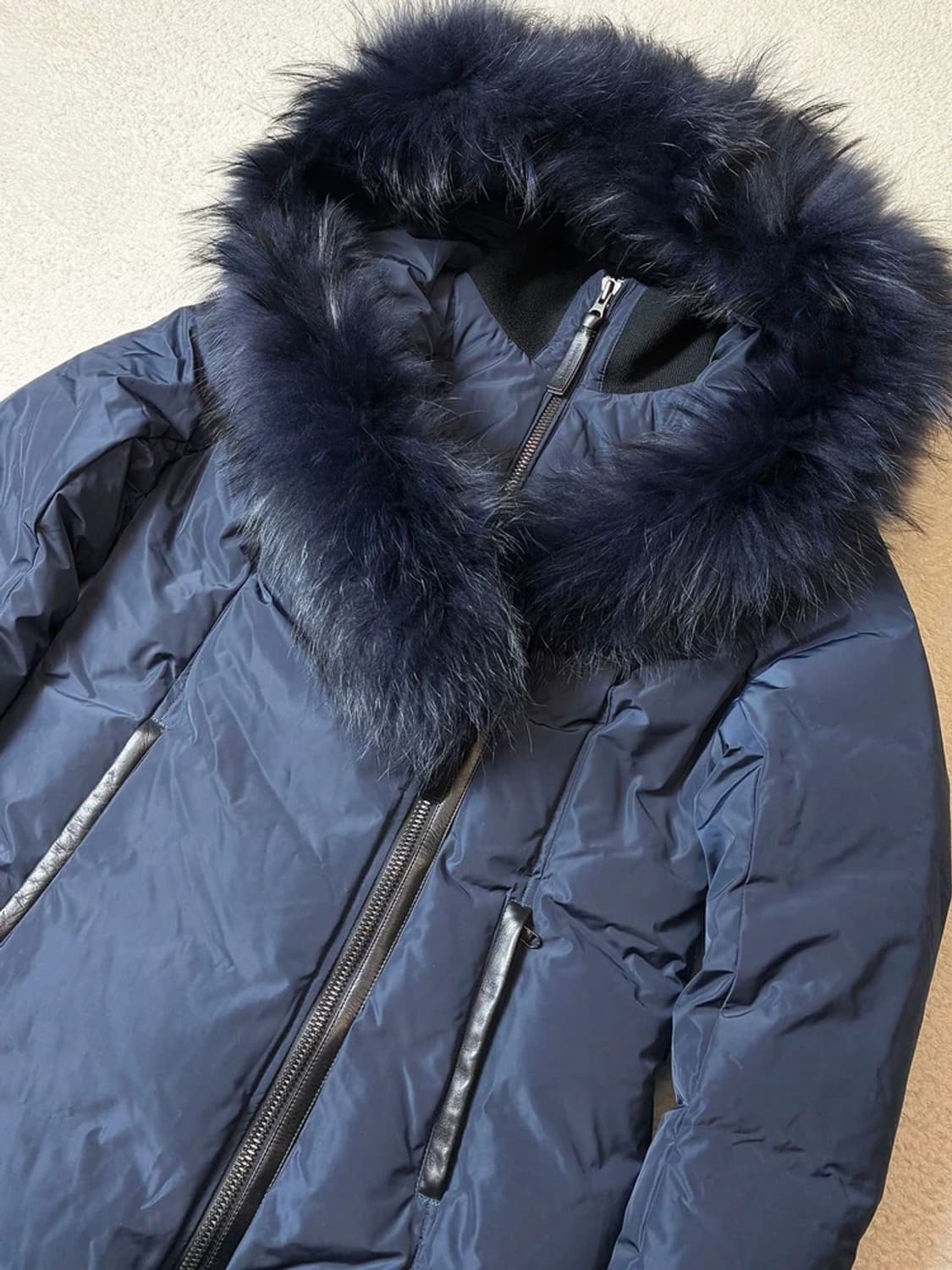 맥케이지 북방 라쿤 덕다운 파카 롱 패딩 PN7372 상품이미지2