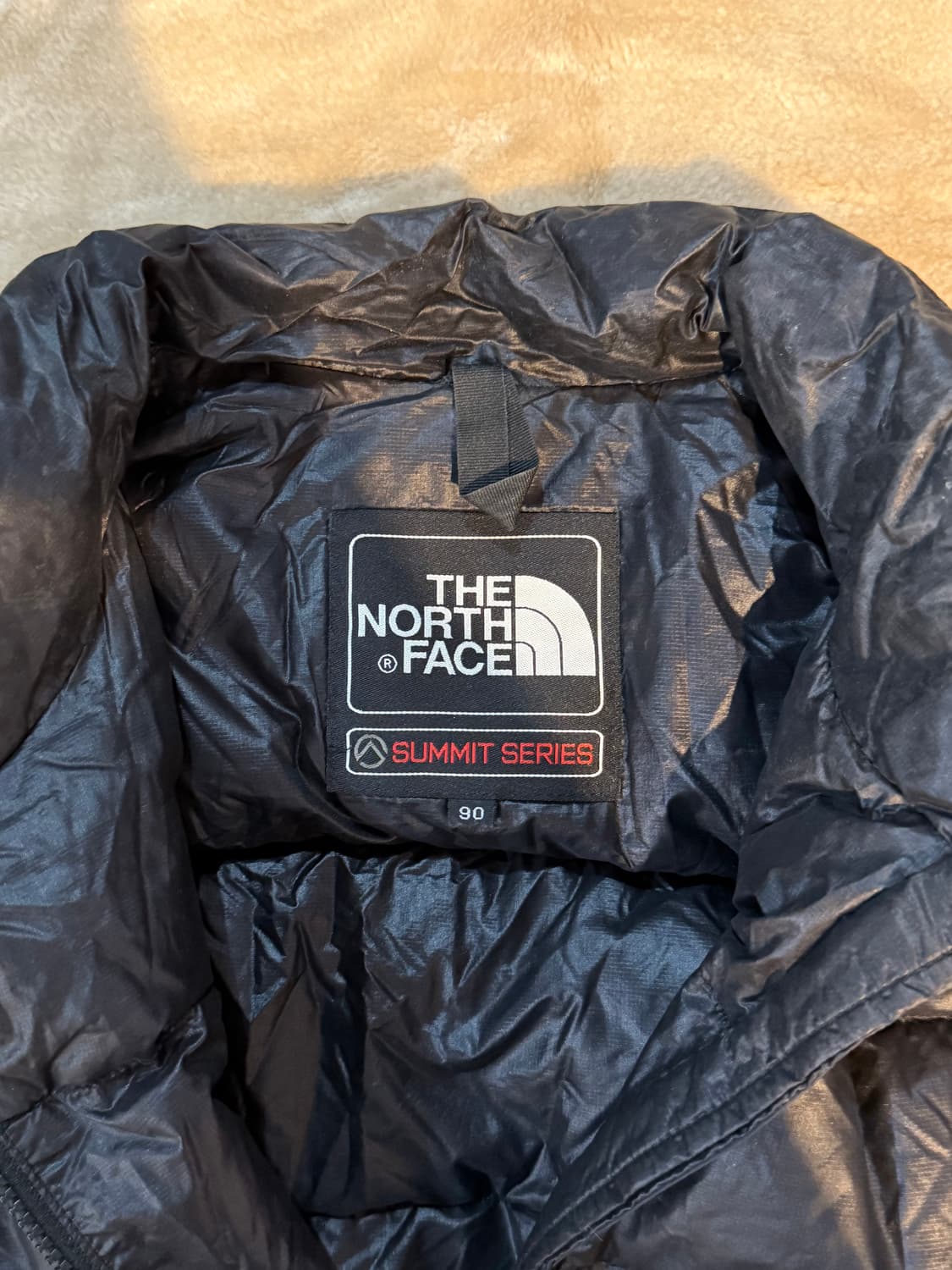 노스페이스 써밋시리즈 구스다운 블랙 패딩 (90) 상품이미지3