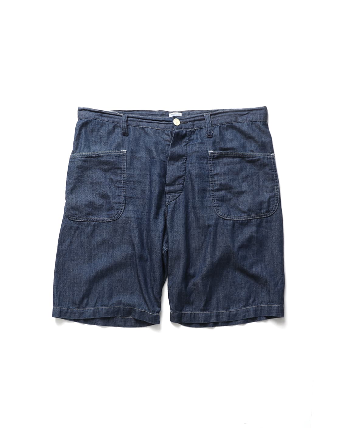 POST OVERALLS Indigo Work Shorts 상품이미지1