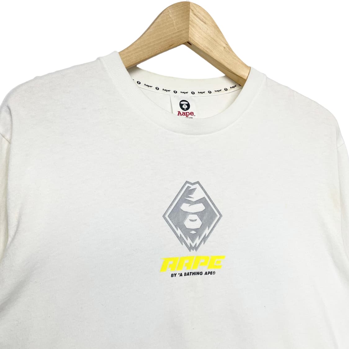 에이프 Aape 사루 빅 로고 롱슬리브 상품이미지5