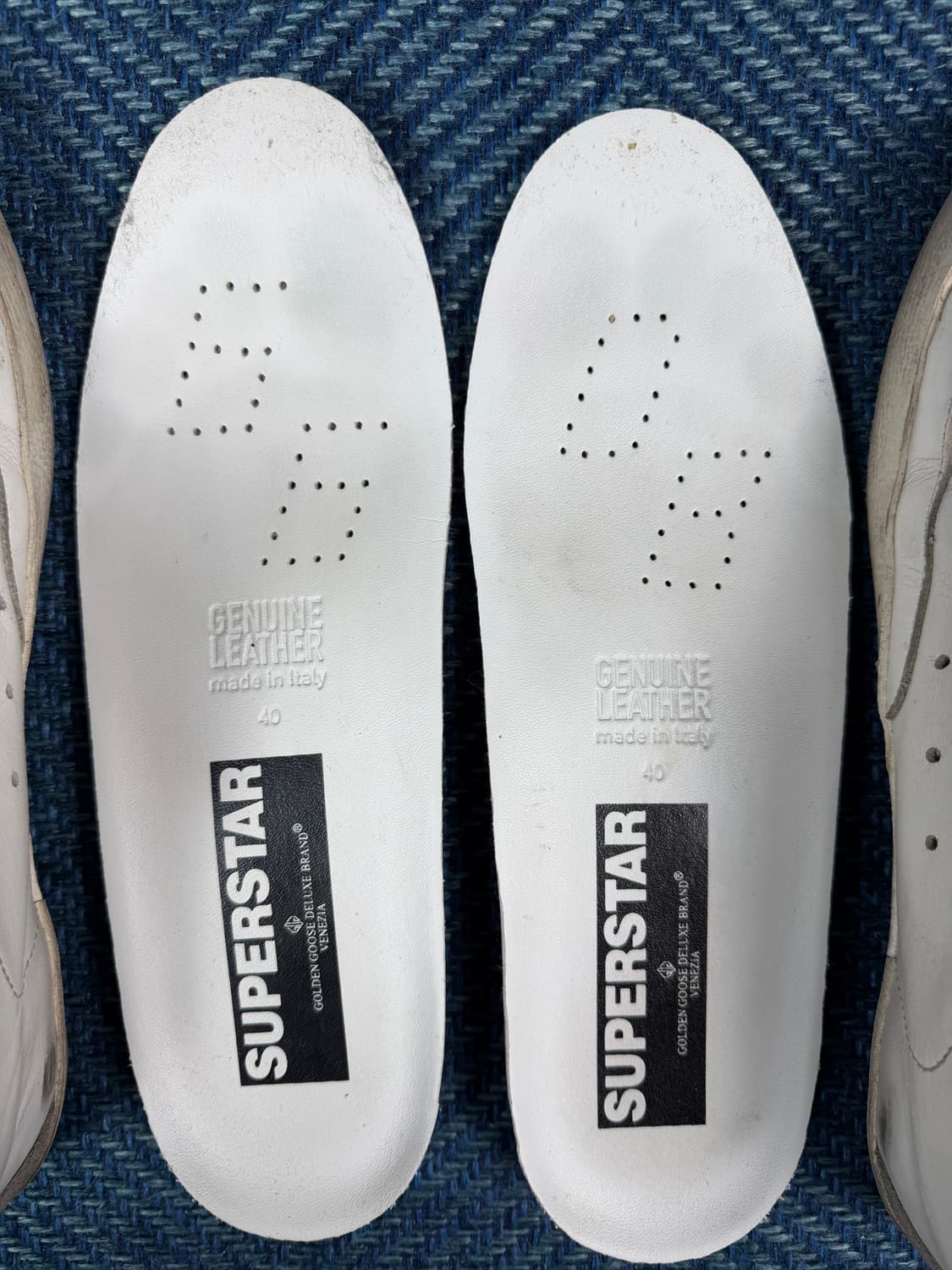 골든구스 슈퍼스타 화이트 실버 상품이미지8