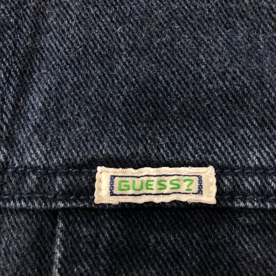 게스 90s 블랭킷 데님 트러커 자켓 상품이미지4