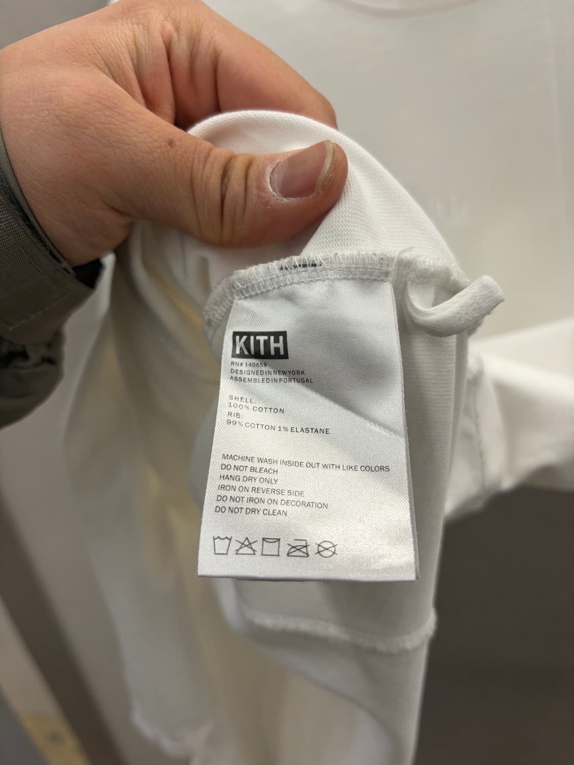 Kith 반팔 티셔츠 화이트 L 상품이미지5