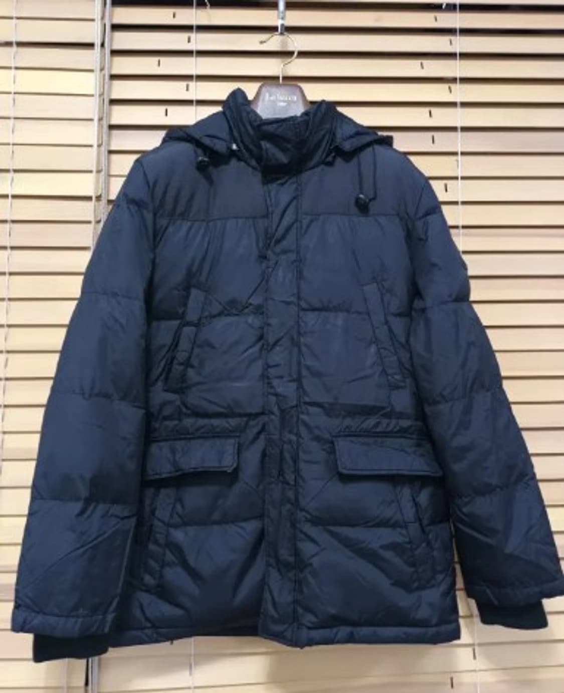 타미힐피거 블랙미디 다운패딩점퍼 L사이즈 상품이미지2