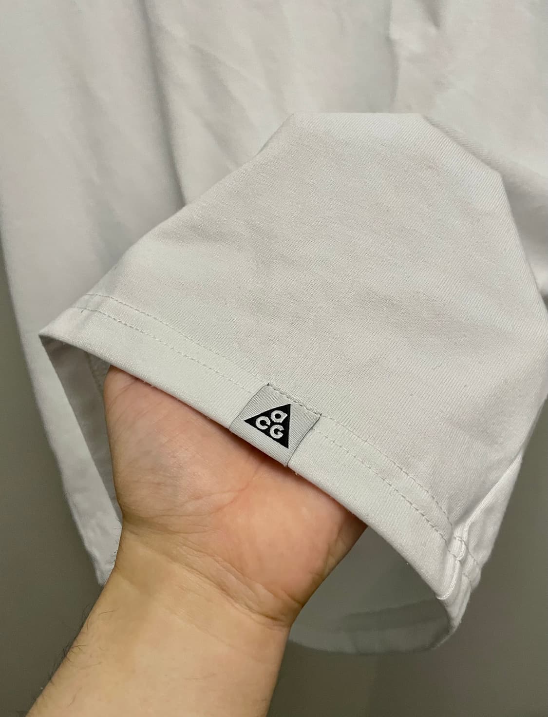 (XL)나이키 ACG 자수 로고 드라이핏 반팔티셔츠 화이트 상품이미지6
