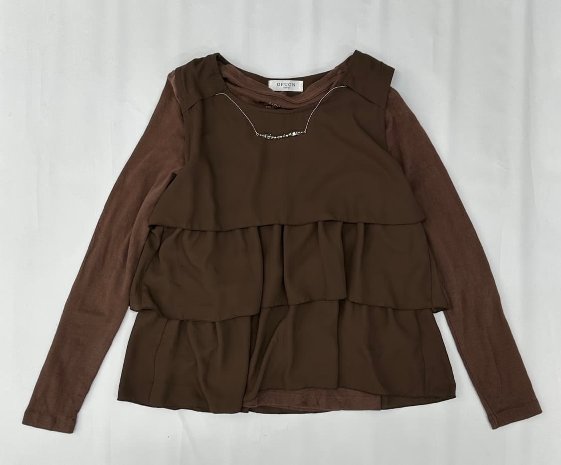 🤎하구미의 브라운 코디세트🤎라떼갸루 레이어드 초코맛 그런지 에스닉 상품이미지2