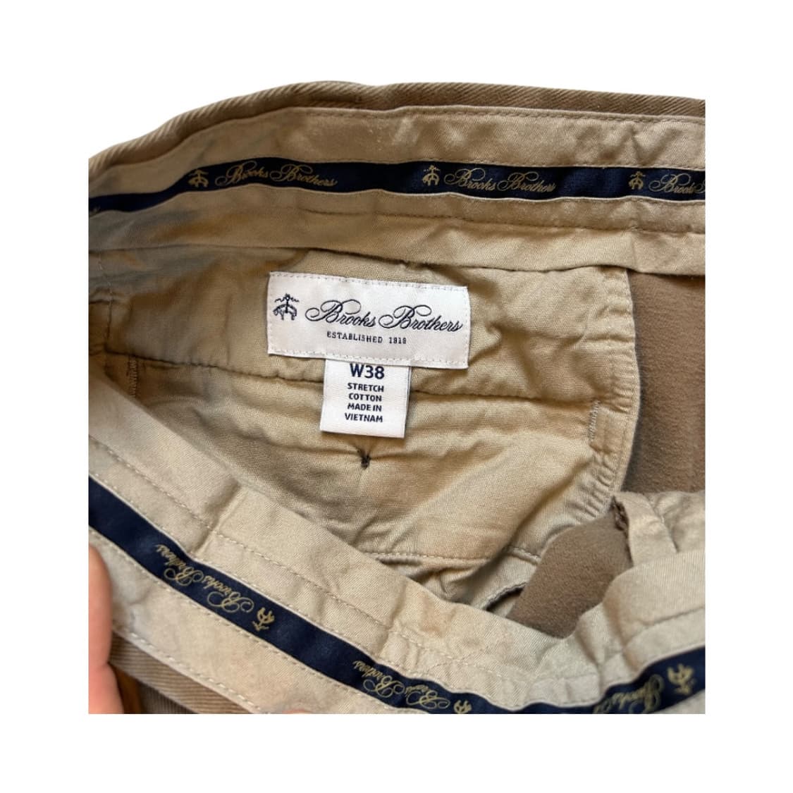 XL) 브룩스브라더스 베이지 스트레치 치노팬츠 BC-002 상품이미지3