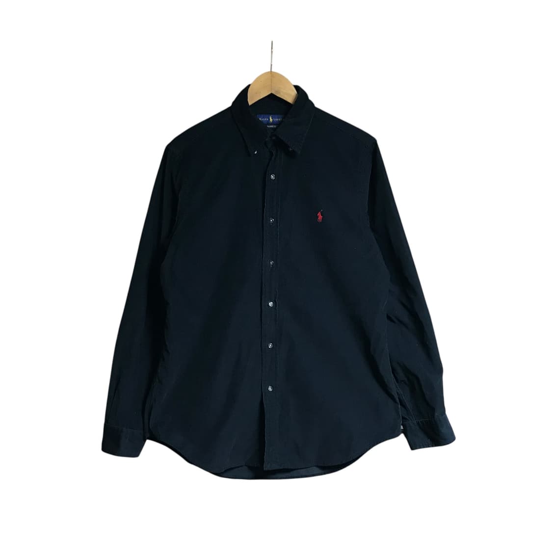 폴로 검정 골덴 코듀로이 셔츠 상품이미지2