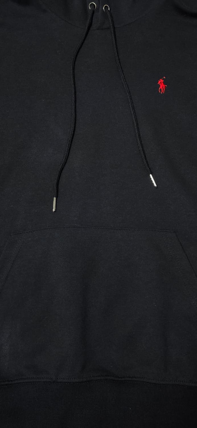 폴로 랄프로렌 블랙 후드티 XL 상품이미지5