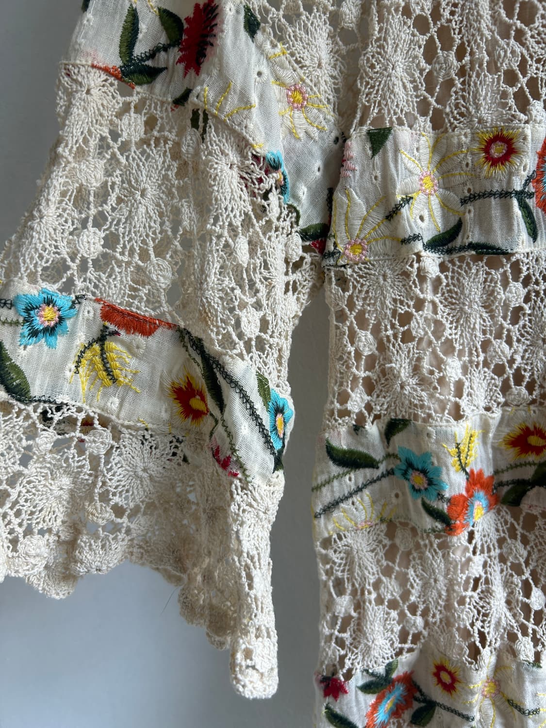 자수 크로쉐 블라우스  상품이미지9