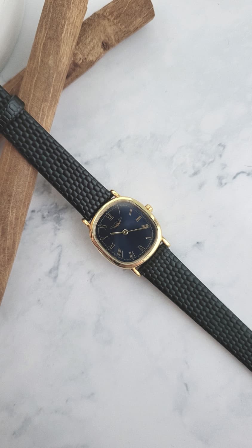 정품 론진 네이비 다이얼 쿼츠 드레스워치 상품이미지5