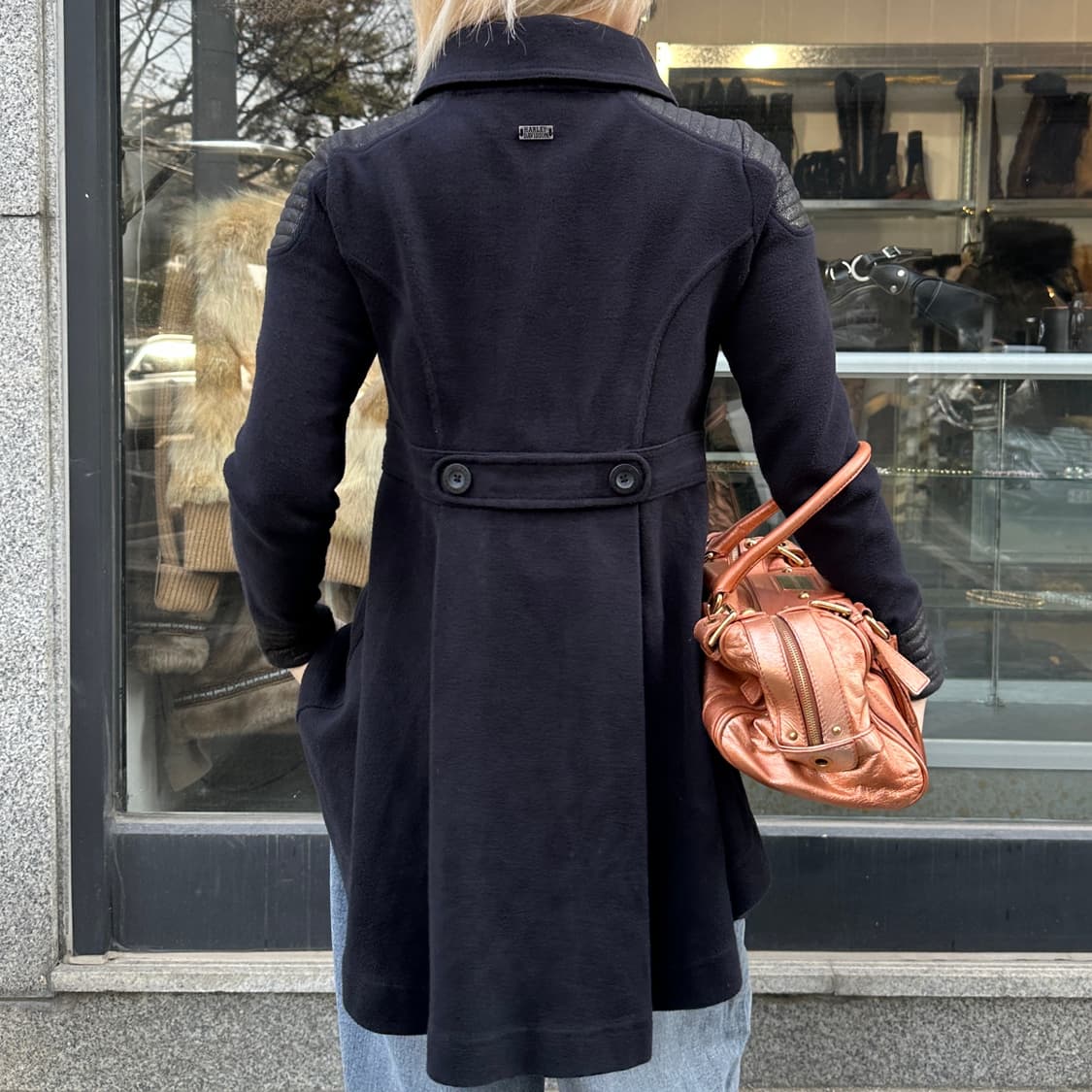 00s 할리 데이비슨 나폴레옹 단주 자켓 상품이미지9