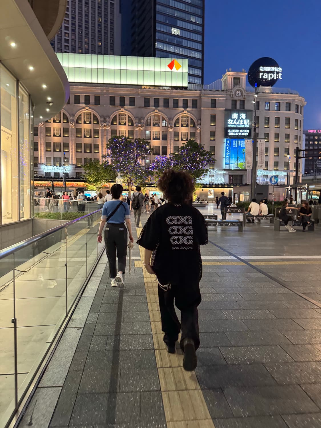 [M][105] 꼼데가르송 CDG 오버사이즈 메쉬 티셔츠 블랙 상품이미지10