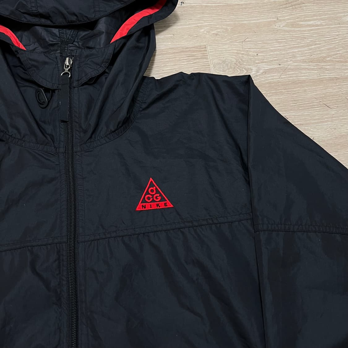 나이키 ACG 클라이마핏 기능성 아노락 바람막이 [레드] XL/105 상품이미지4