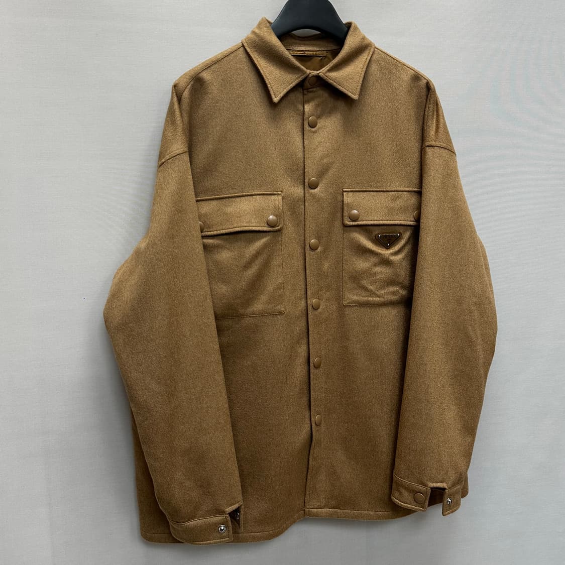 프라다 카멜 헤어 셔츠 자켓 ( 105~110 ) 상품이미지2