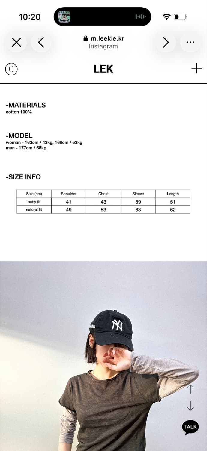 Leekie 2 R.L Long Sleeve charcoal 상품이미지2