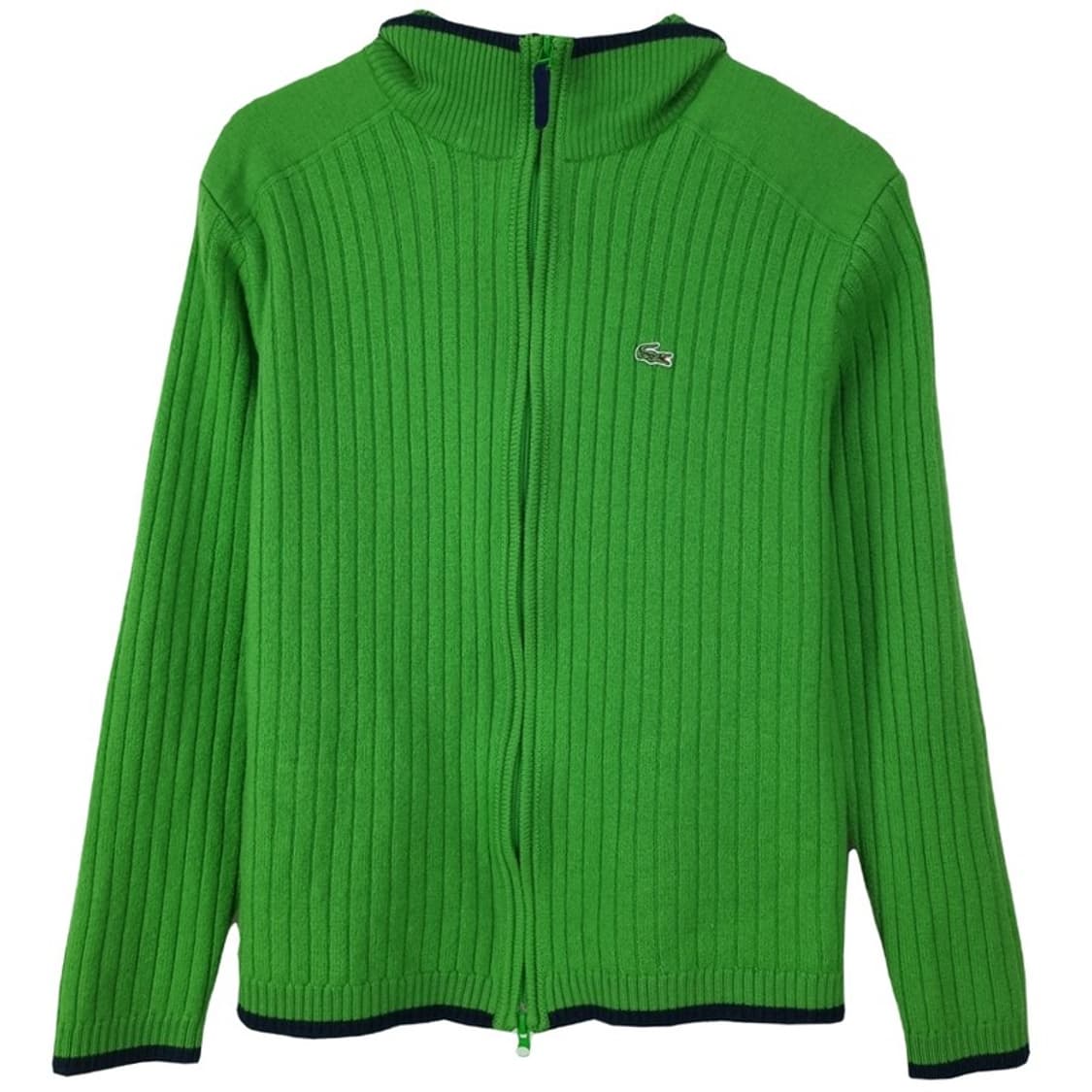 [라코스테] 로고 패치 슬림핏 니트 집업 가디건 M18780 상품이미지2