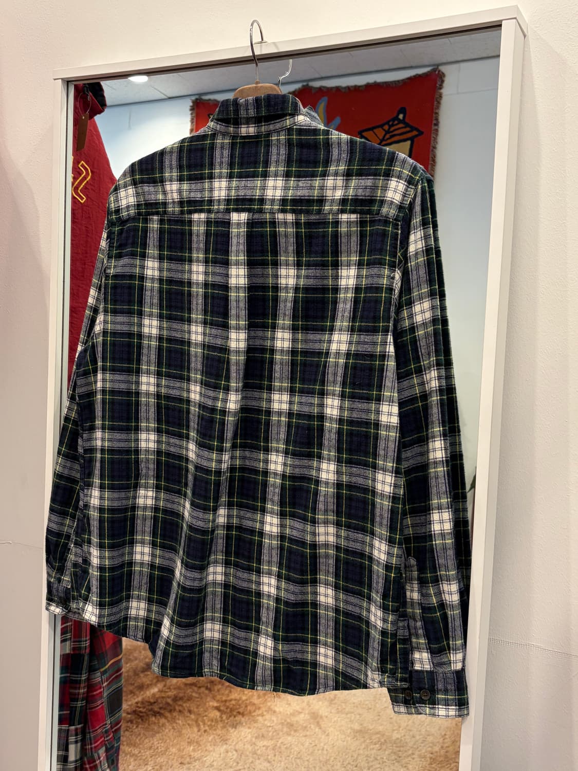 L.L.Bean 엘엘빈 플란넬 체크 셔츠 상품이미지5