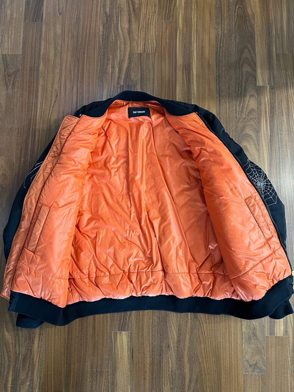 라프시몬스 고딕 오버사이즈 봄버 자켓 46 사이즈 상품이미지6