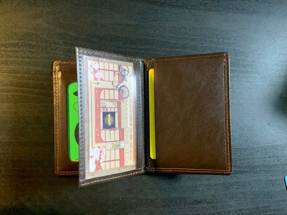 issey miyake design studio brown wallet 상품이미지10