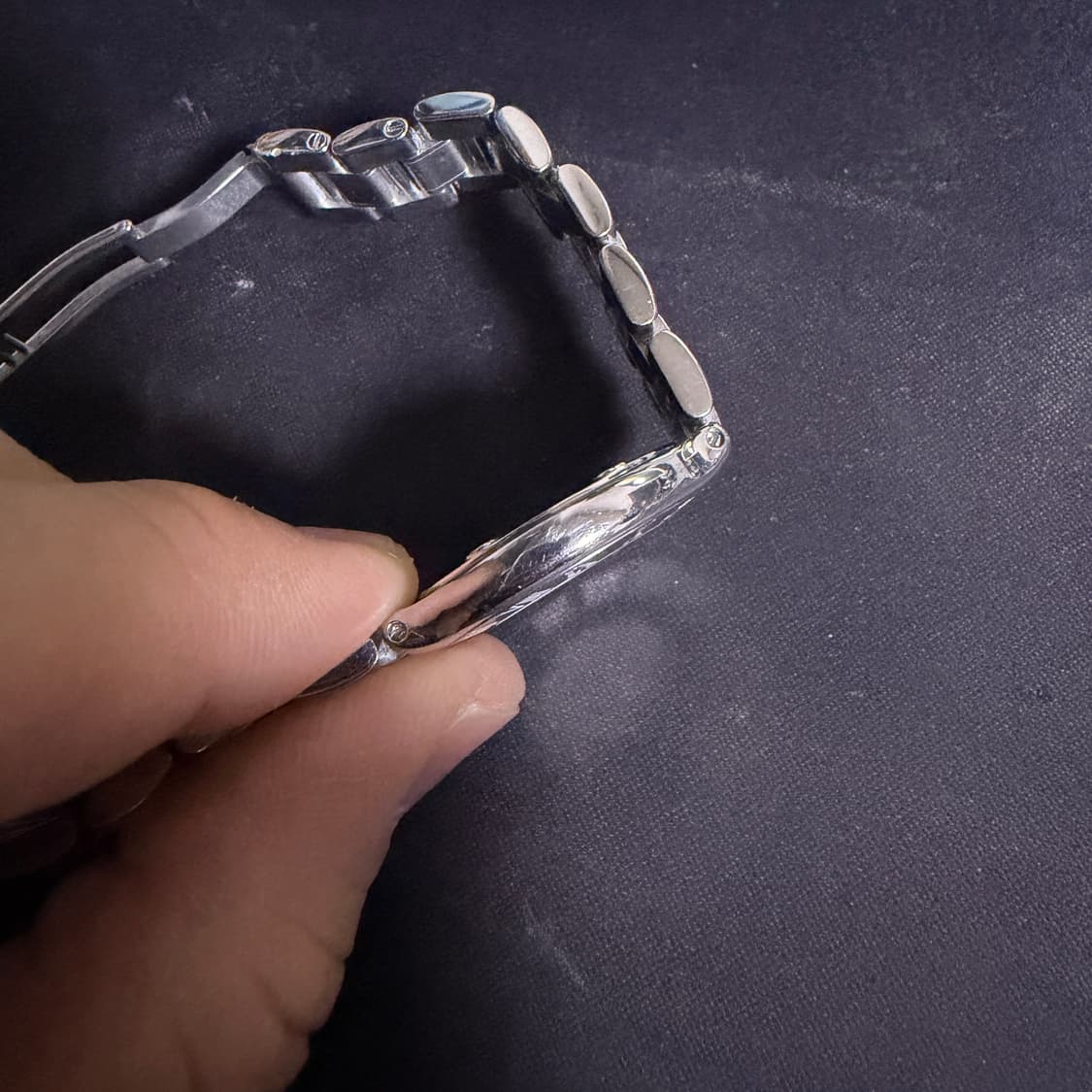 까르띠에 여성 실버 21C 쿼츠 스틸 시계 29mm 상품이미지5