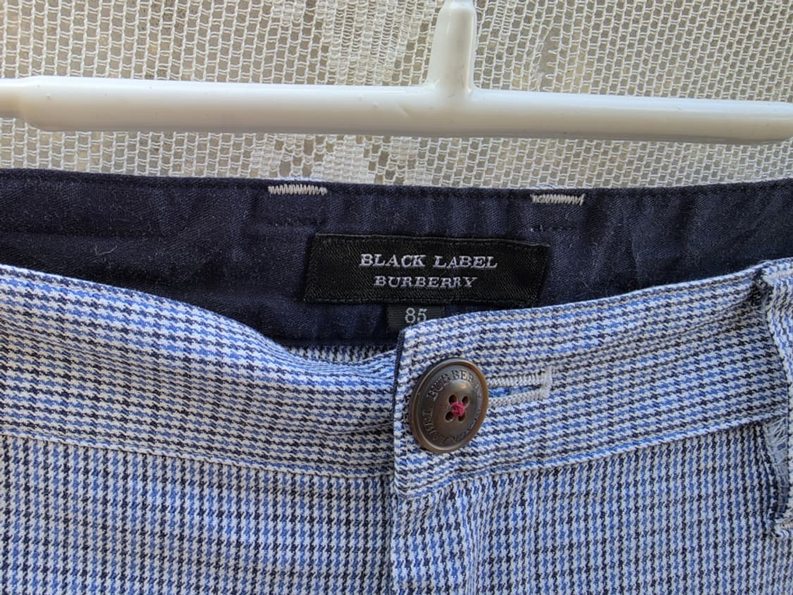 버버리 블랙라벨 코튼 팬츠 상품이미지4