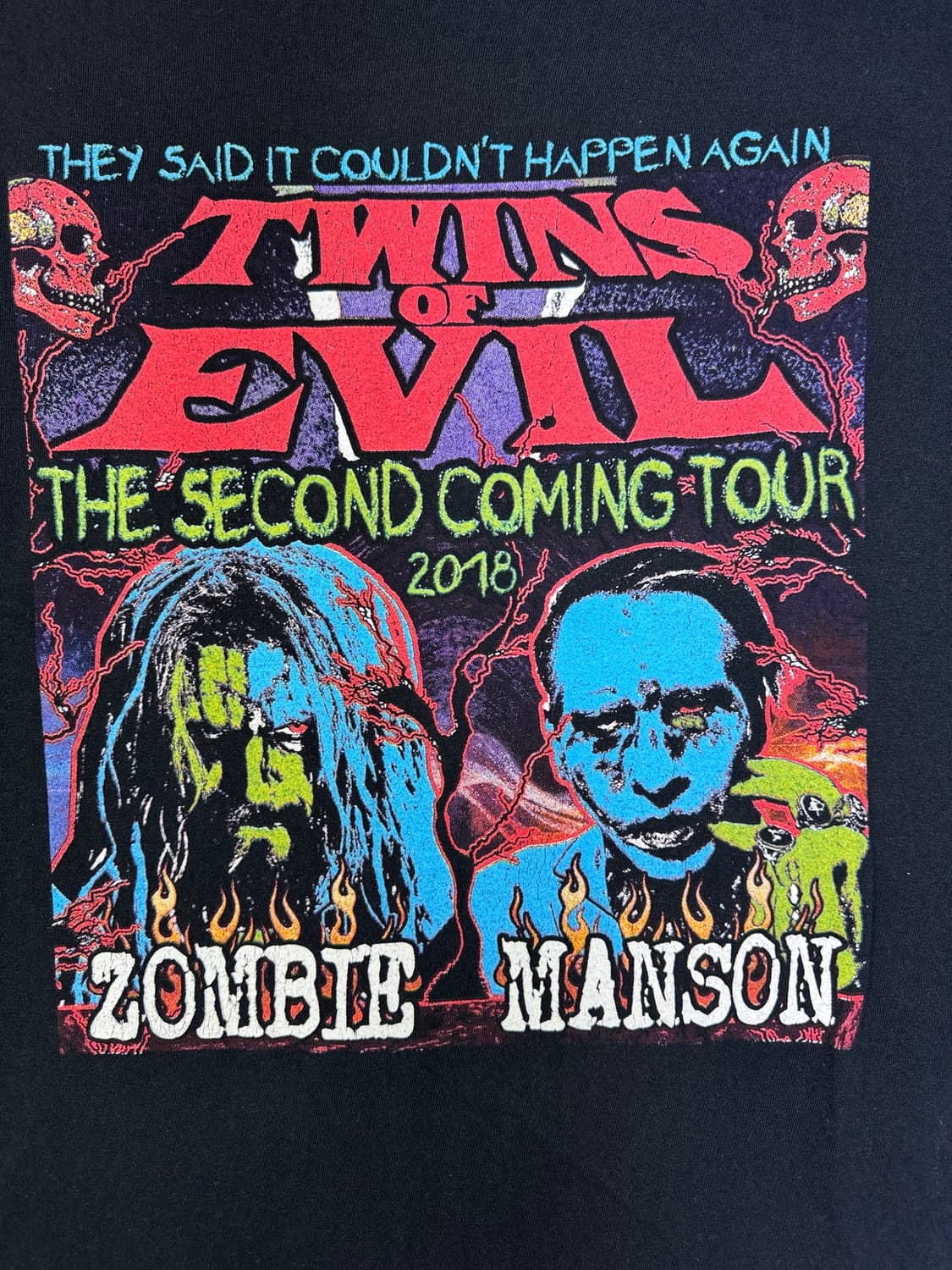 빈티지 롭좀비x마릴린맨슨 ROB ZOMBIE MARILYN MANSON 상품이미지2