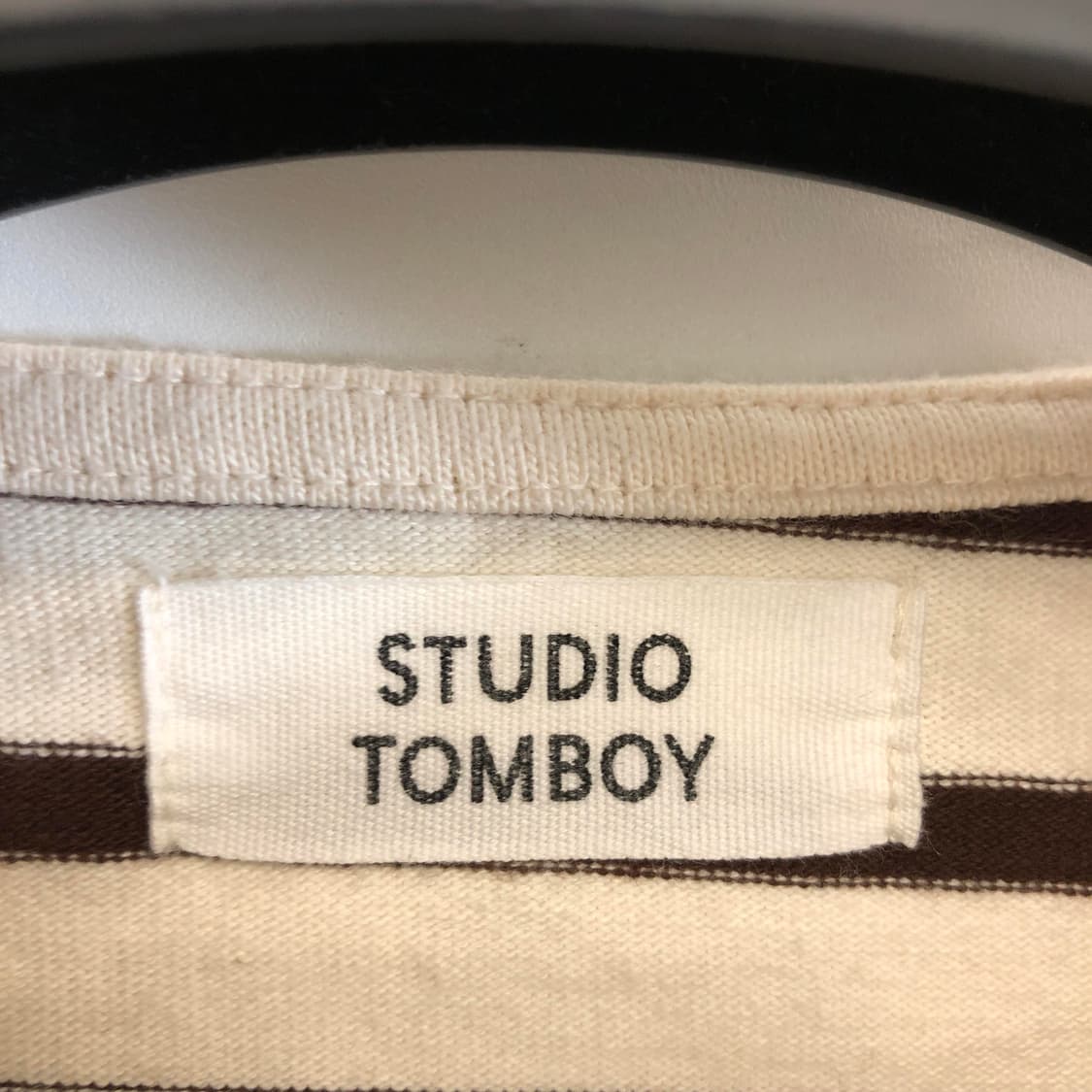 스튜디오톰보이 스트라이프 롱슬리브 FREE 상품이미지5