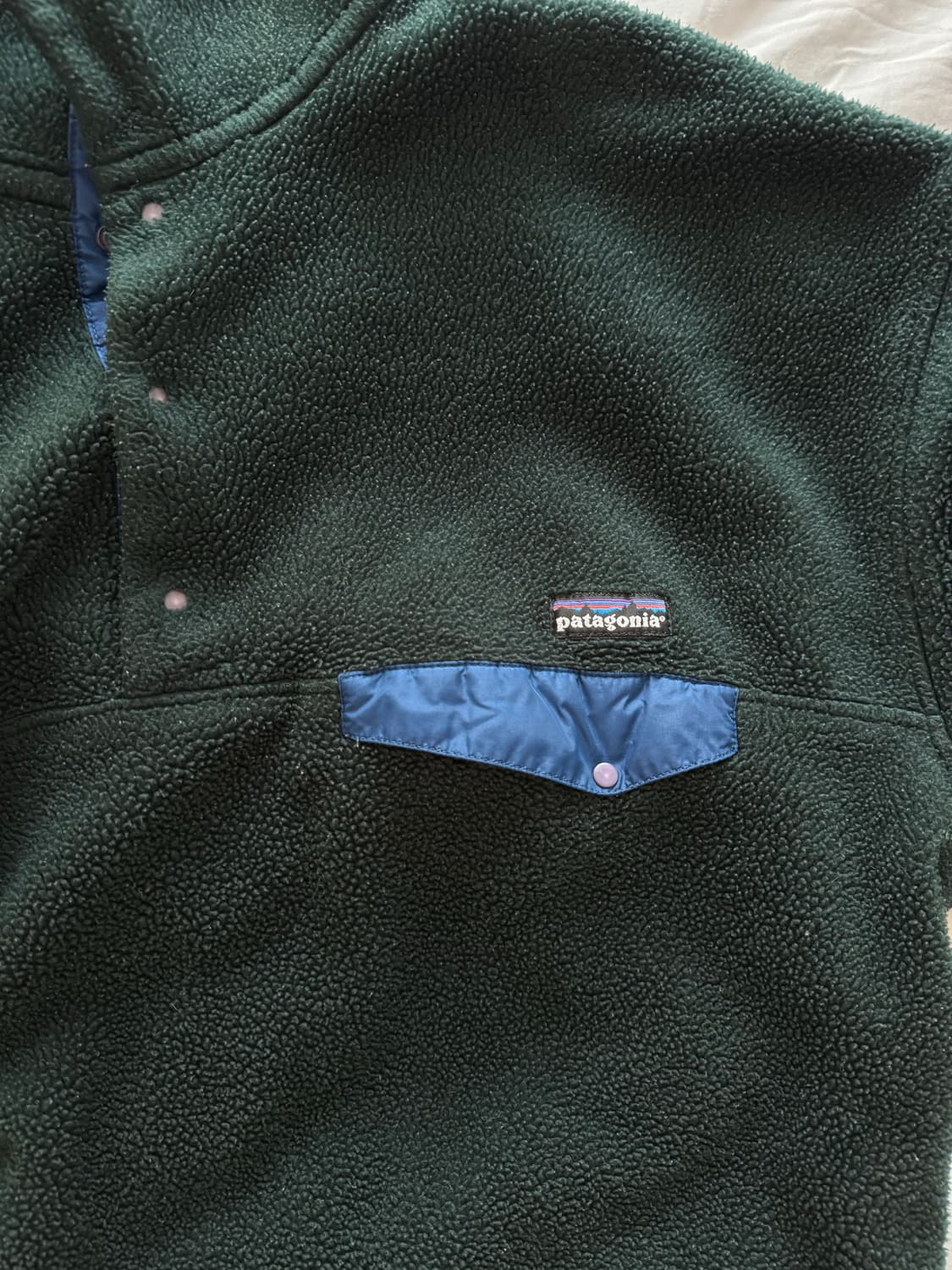 90s 파타고니아 신칠라 후리스 XL 눈없는 상품이미지3