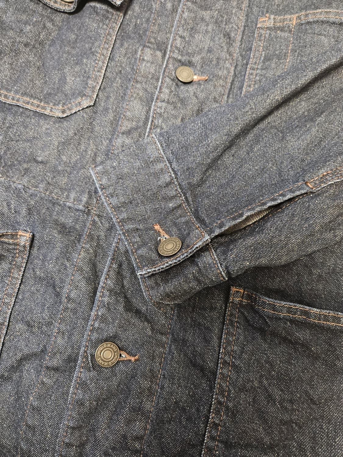 유니클로 샐비지 데님 자켓 L 상품이미지2