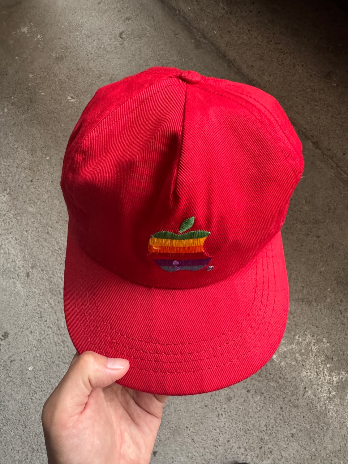 APPLE 애플 빈티지 캡 80s USA 상품이미지3