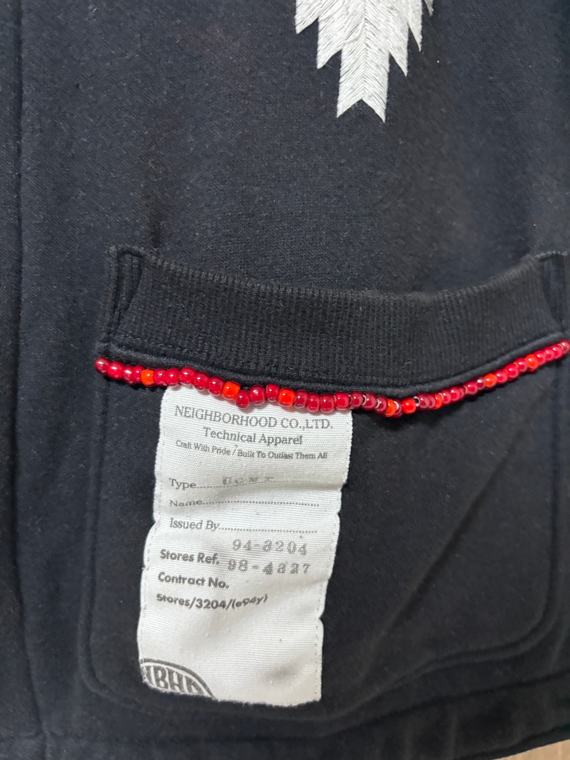 네이버후드 오르테가 베스트 집업 L 상품이미지2