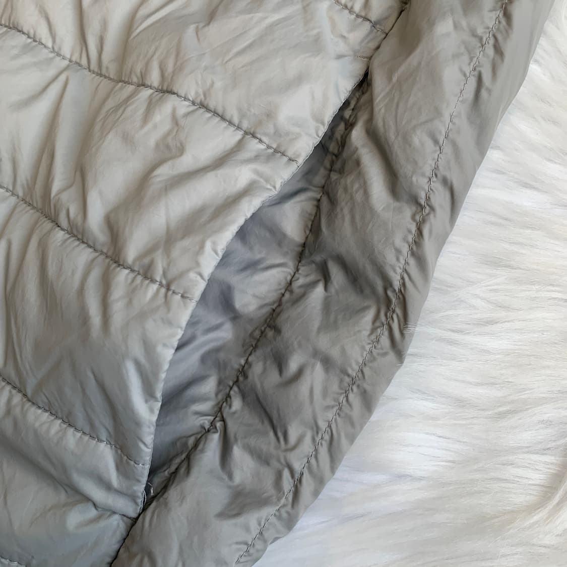 OLZEN 구스 다운 남성 경량 패딩 조끼 1706 상품이미지6