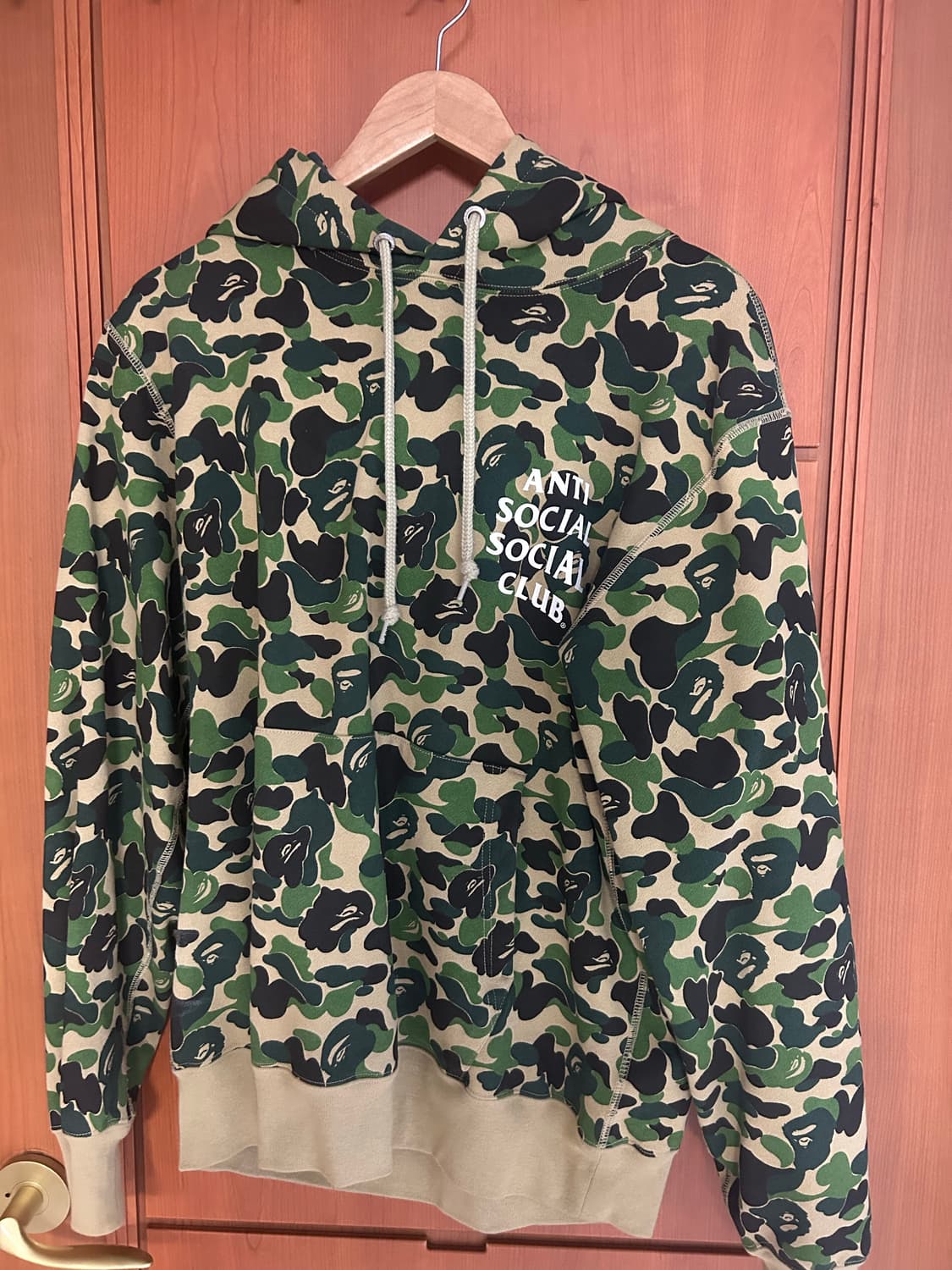 ASSC X Bape 카모 후드 상품이미지1