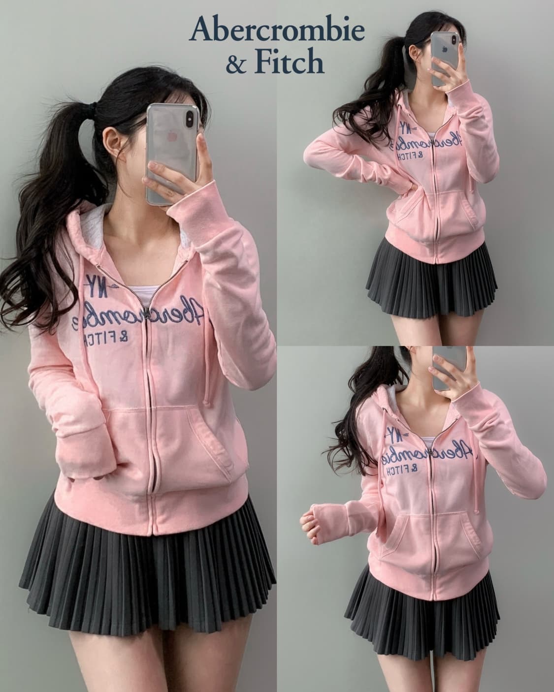 아베크롬비 후드집업 상품이미지1