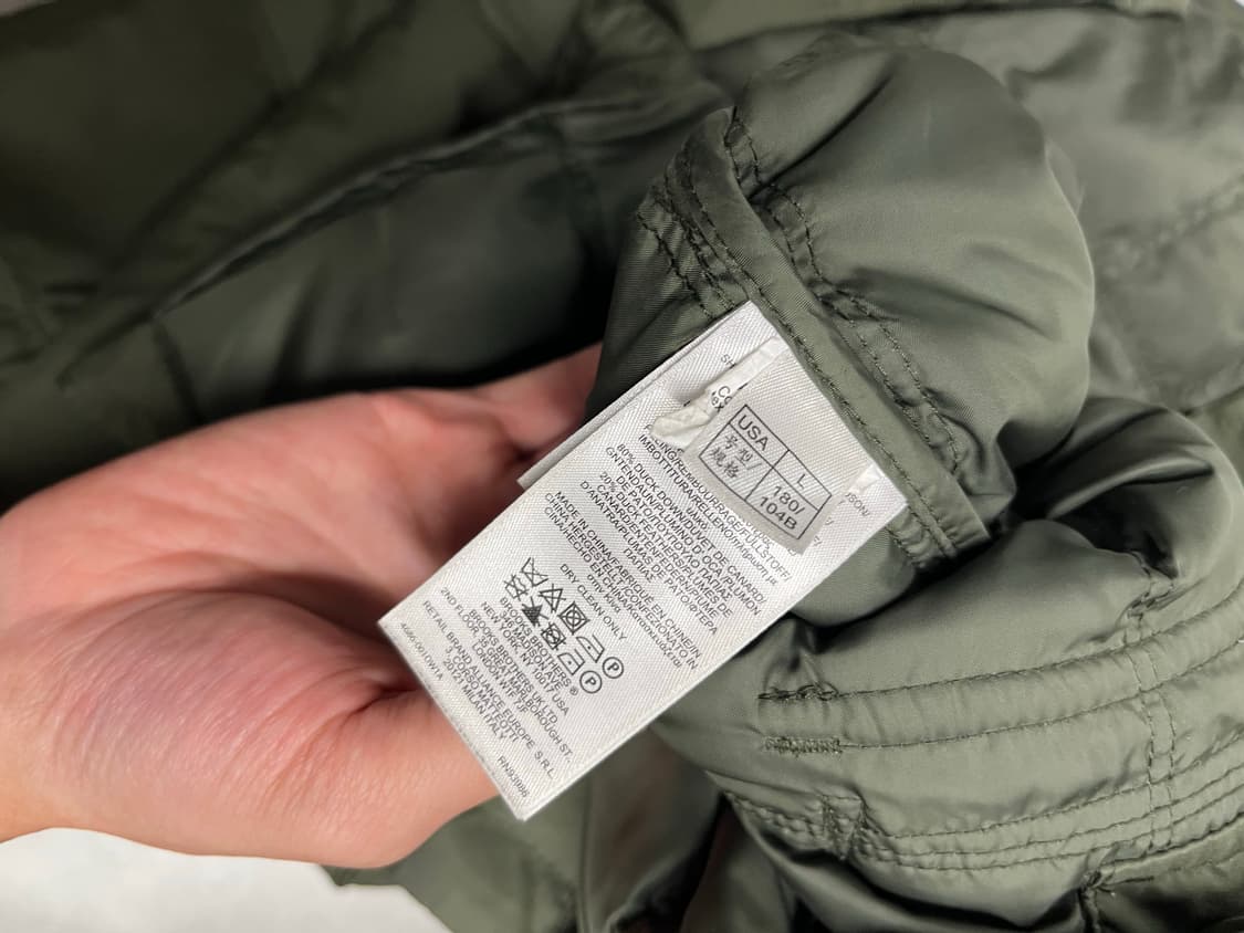 브룩스 브라더스 퀄팅자켓 L 상품이미지3