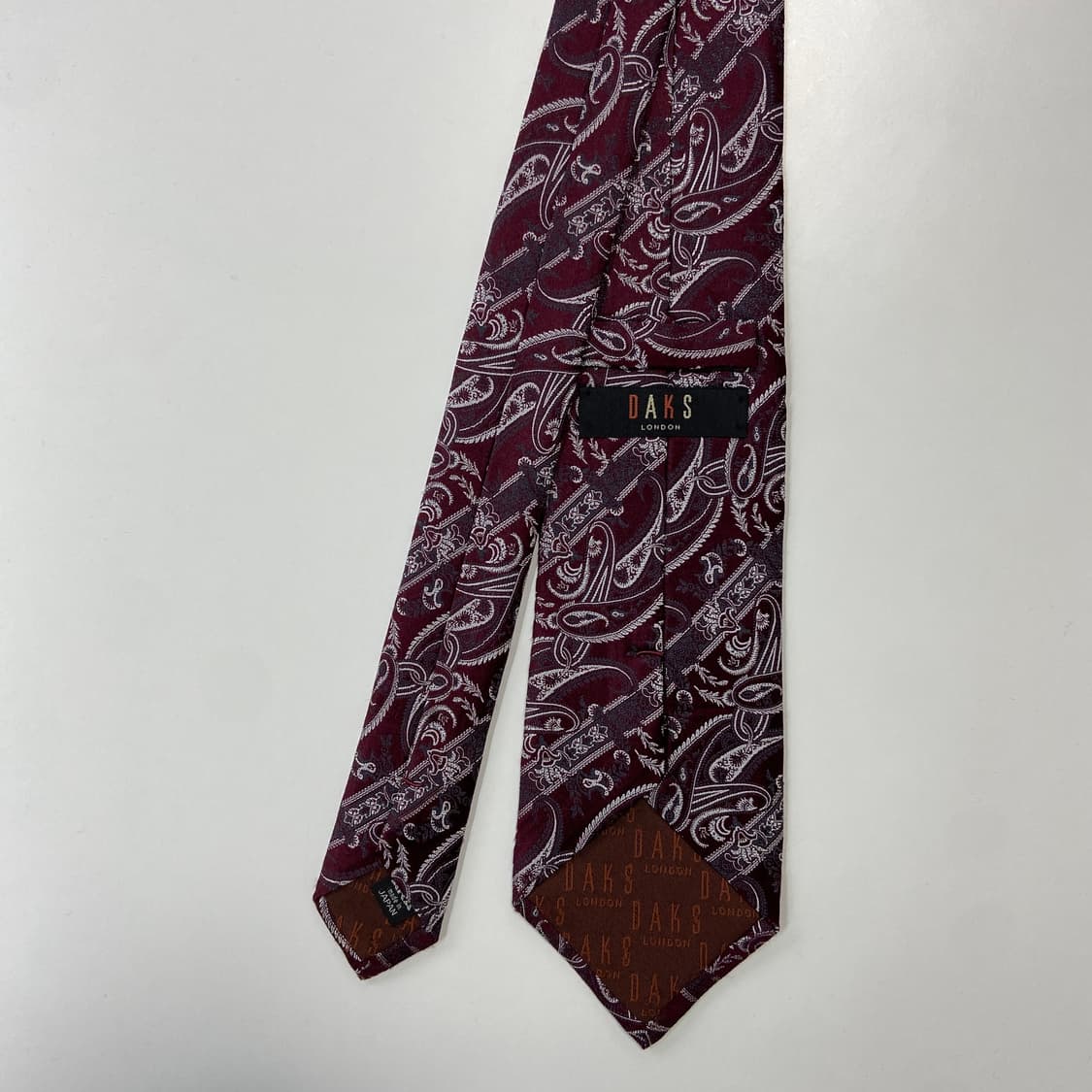 닥스 (DAKS) 명품 정품 페이즐리 넥타이 상품이미지2