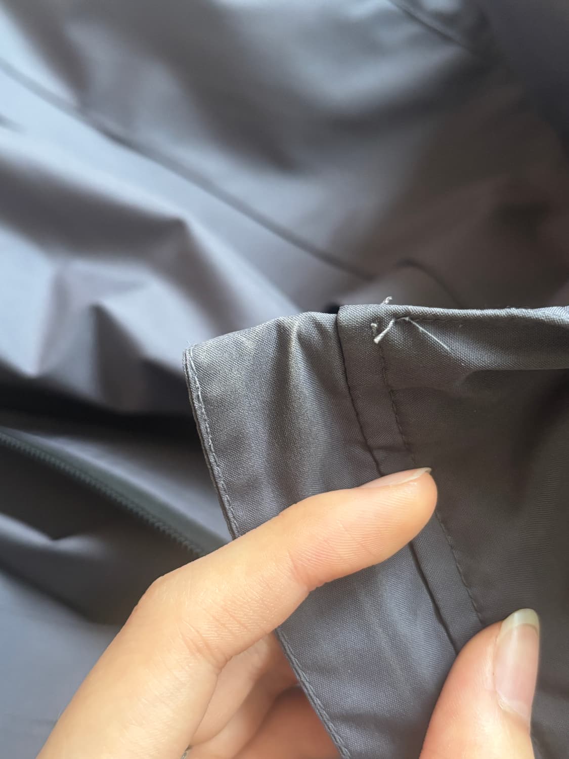 산산기어 윈드블록 자켓 차콜 21w 2 상품이미지2