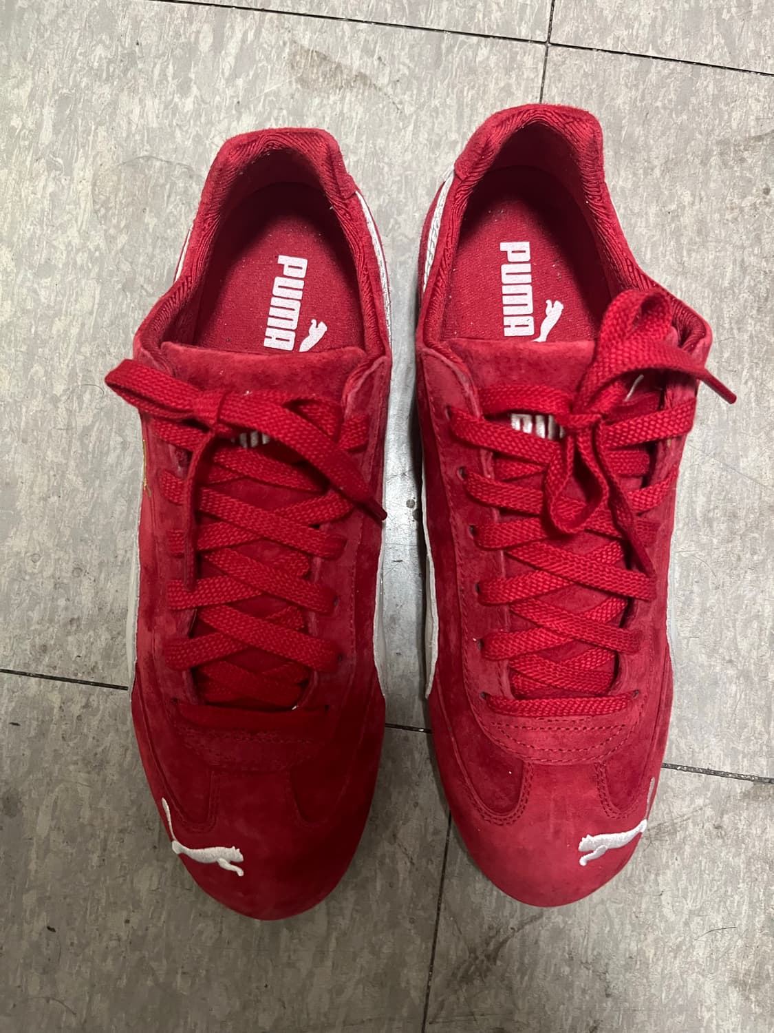 푸마 스피드캣 스웨이드 레드 상품이미지1