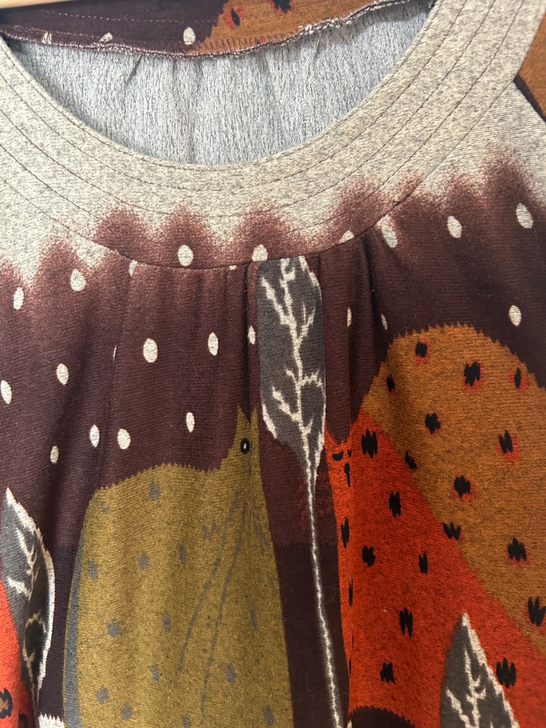 고양이 숲 원피스  상품이미지3