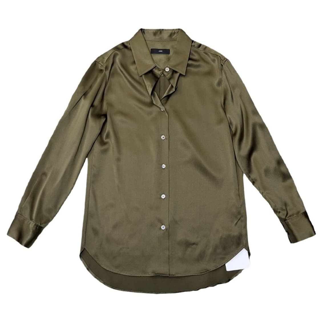 (새상품) ORR 100% 실크 새틴 블라우스 S 상품이미지1