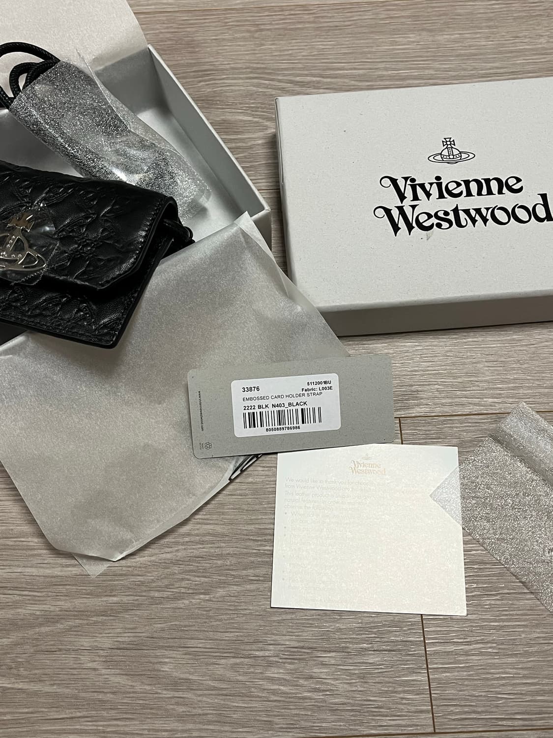 (새상품) 비비안웨스트우드 카드지갑 스트랩 상품이미지4