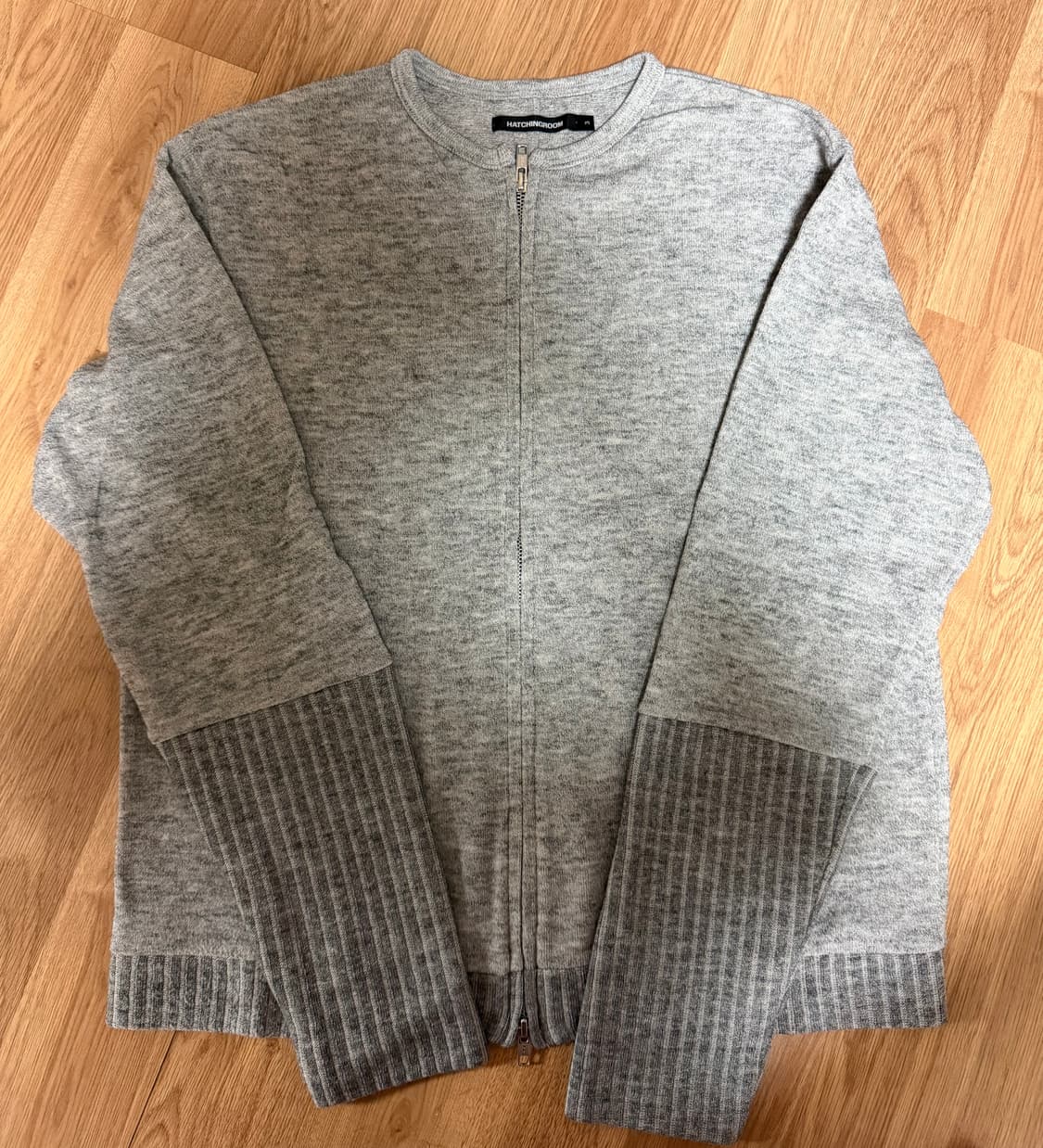 해칭룸 레이어드 가디건 상품이미지2