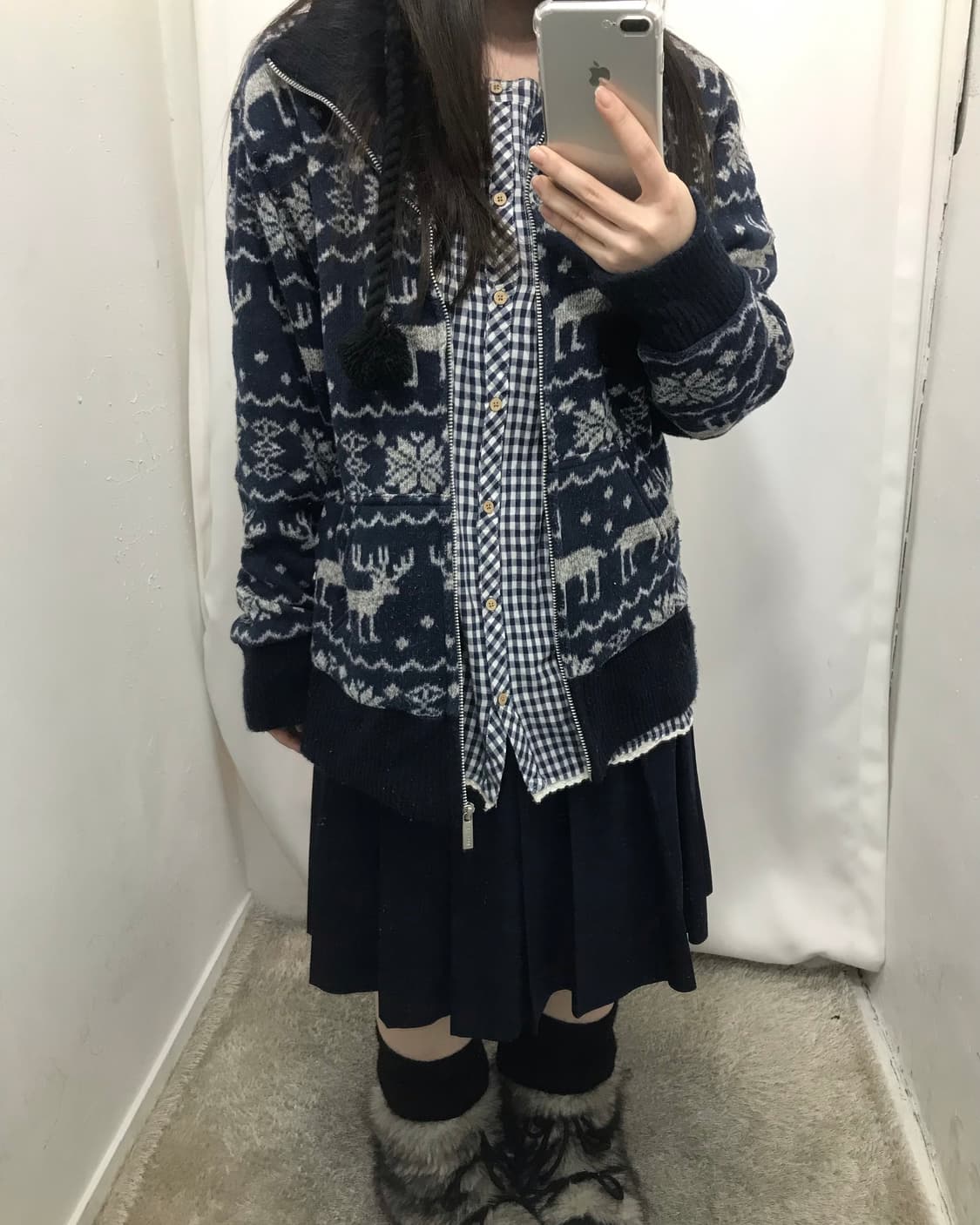 네이비 모리 코디 세트 ⭐️ 상품이미지3