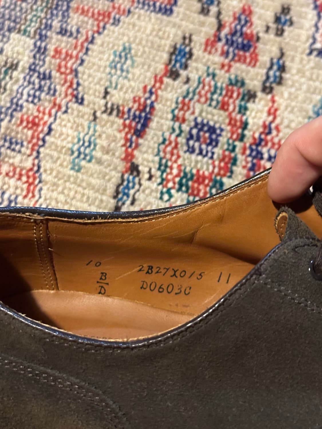 알든 D0603C 다크그린스웨이드 레인지목 코만도솔 상품이미지6